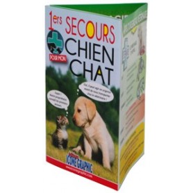 LE DEPLIANT 1ERS SECOURS POUR MON CHIEN ET MON CHAT