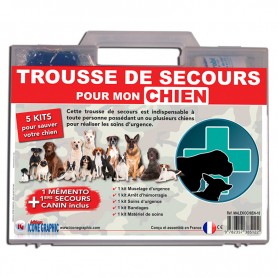 Trousse de secours chien