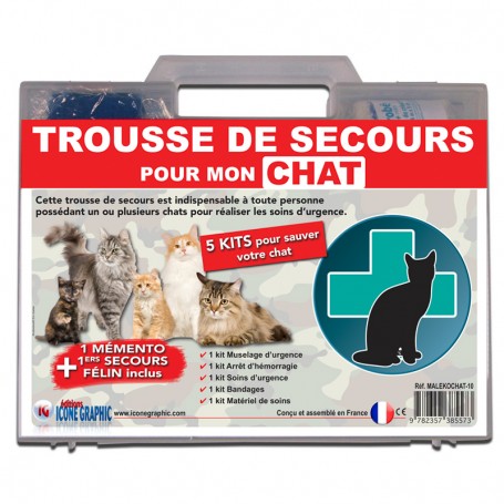 Trousse de secours chat