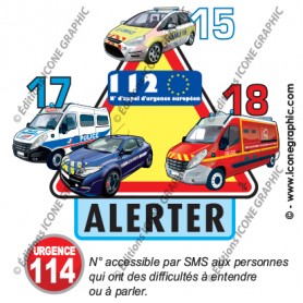 L'AUTOCOLLANT ALERTE