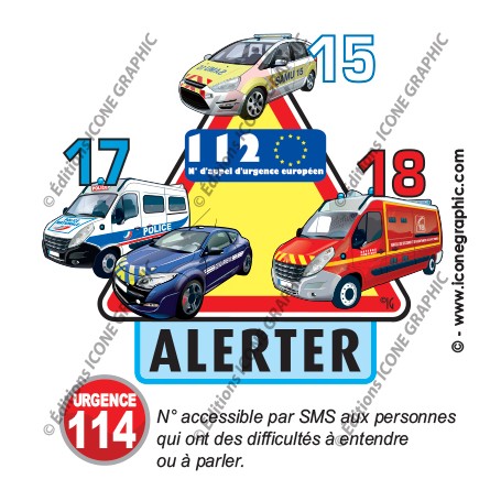 L'AUTOCOLLANT ALERTE