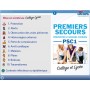 La formation en ligne aux premiers secours PSC1 - spécial collèges et lycées