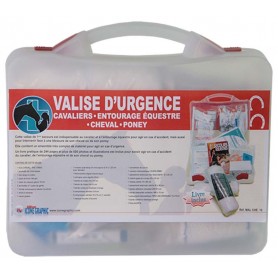 LA VALISE D'URGENCE : 1ERS SECOURS CAVALIER, CHEVAL ET PONEY