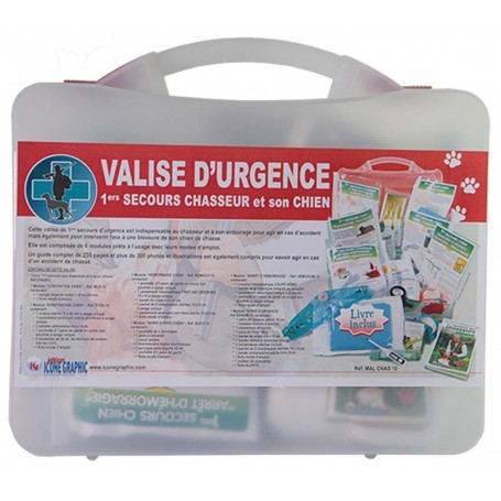 LA VALISE D'URGENCE POUR LE CHASSEUR ET SON CHIEN