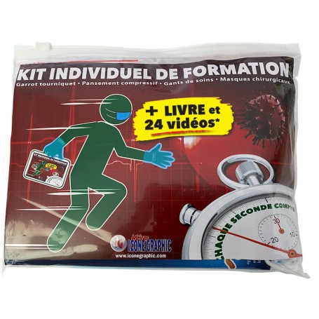 KIT INDIVIDUEL DE FORMATION PREMIERS SECOURS - COVID-19