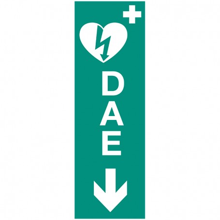 SIGNALÉTIQUE D.A.E. 10 x 30 cm