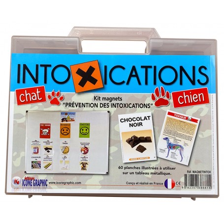 KIT MAGNET : PREVENTION DES INTOXICATIONS CHIEN ET CHAT