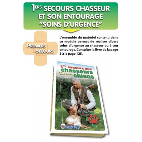 LE KIT SOINS D'URGENCE AU CHASSEUR