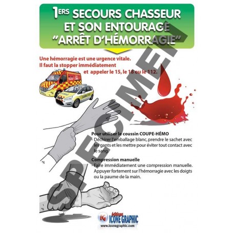 LE KIT ARRET D'HEMORRAGIE DU CHASSEUR