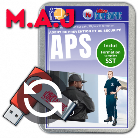 Mise à jour de la clé de formation CQP APS - Agent de prévention et de sécurité