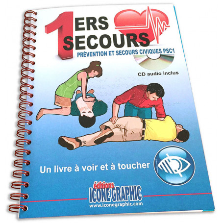 LE LIVRE P.S.C.1 EN BRAILLE ET SON CD AUDIO