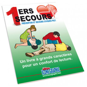 LE LIVRE P.S.C.1 A GRANDS CARACTERES ET SON C.D. AUDIO