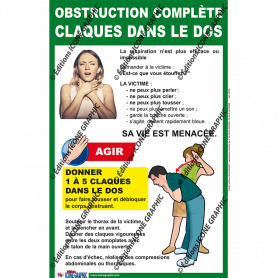 L'AFFICHE DETAILLEE : CLAQUES DANS LE DOS