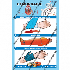 L'AFFICHE SIMPLIFIEE : HEMORRAGIE
