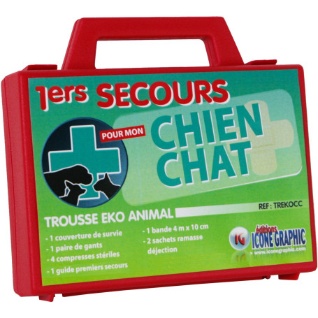 LA MINI-TROUSSE DE SECOURS CHIEN ET CHAT