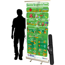 TOTEM PEDAGOGIQUE : SAUVETEUR SECOURISTE DU TRAVAIL - S.S.T.