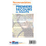 RECOMMANDATIONS PREMIERS SECOURS EN EQUIPE P.S.E. EN FICHES ILLUSTRÉES