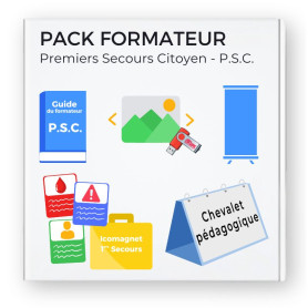 Pack pédagogique complet du formateur en premiers secours citoyen PSC