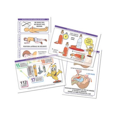 TRANSPARENTS : PRECISION ET JUSTIFICATION 1ERS SECOURS - ENFANTS